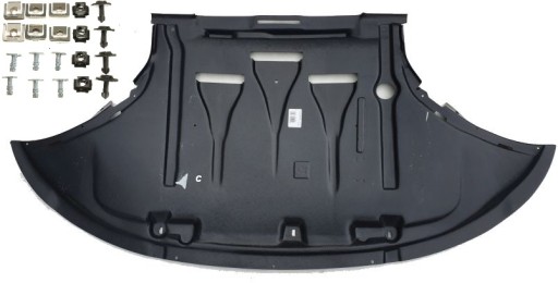 4F0863831G - Захист двигуна Audi A 6 C 6 C6 04-11R. HDPE + запонки