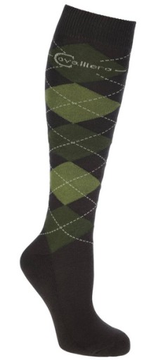 Гольфи для верхової їзди Brescia коричневі/зелені 37-39