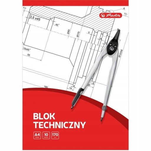 Технічний блок А4 Herlitz