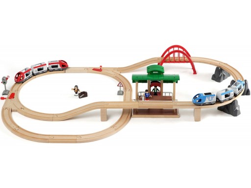 Набір поїздів зі станцією World 3+ Brio