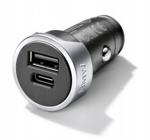 Зарядний пристрій Dual-USB тип A / C BMW OE SW22