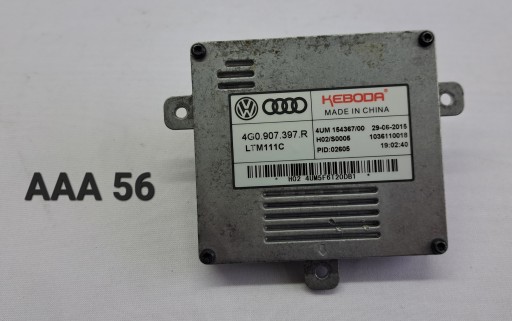 МОДУЛЬ КОНВЕРТОРА LED AUDI 4G0907397R