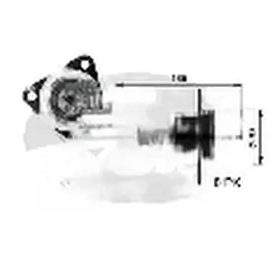 Шків муфти генератора oap7050 ворота