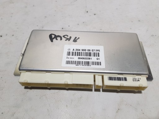 MERCEDES W207 W204 control unit module 2049000607