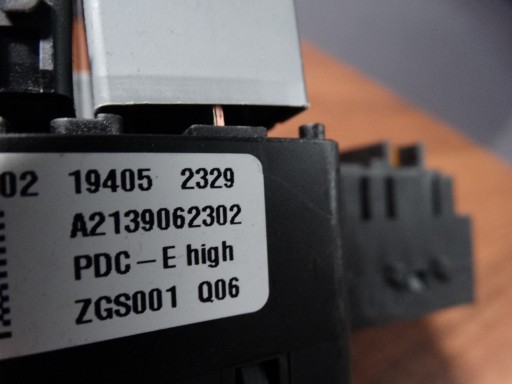IDEAL compartment of fuses MERCEDES W217 W222 1