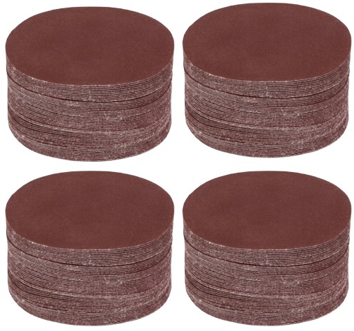 💰 Oszczędź! Zestaw 200x Papier Ścierny Na Rzep 125mm Krążki Do Szlifierki – Różne Gradacje