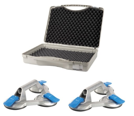 Присоски Veribor BOHLE в чемодане 3 головки x 2