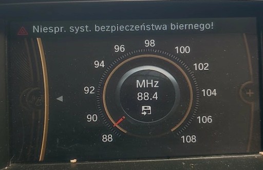 Bildschirm RADIA der Navigation GPS BMW X1 E84 2448197