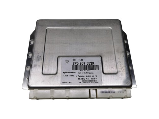 Модуль контроллера подвески porsche cayenne ii 7p 7p5907553k