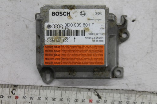 module SENSOR airbag 3D0909601F VW TOUAREG 7L 02-10