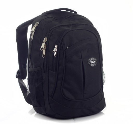 Рюкзак шкільний багатокамерний Convey чорний, Відтінки синього, Відтінки сірого та сріблястий, Відтінки зеленого, Різнобарвний 25 л