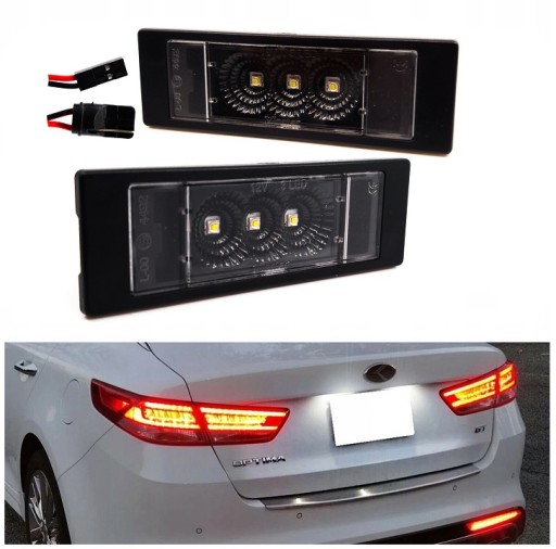 Лампи Номерного Знака Alfa Romeo 147