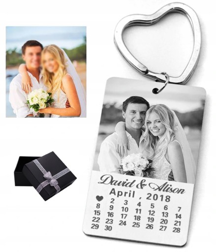 БРЕЛОК КАЛЕНДАРЬ ФОТО СОБАКА ТЕГ ГРАВЕР