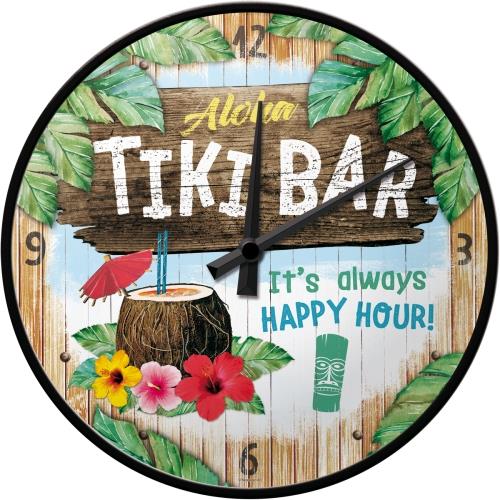 Настенные часы Aloha Tiki BAR Nostalgic 51093