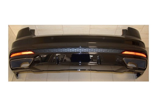 8W58073333-AutoCzesci_MB-MILICZ-BRODA - Audi a4 b9 lift sedan 8w5 19-r. задній бампер s-line 8w