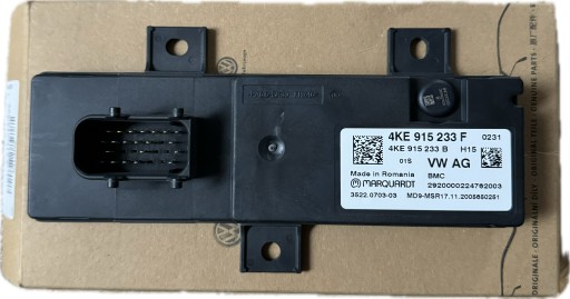 Контроллер аккумуляторного модуля audi 4ke915233f