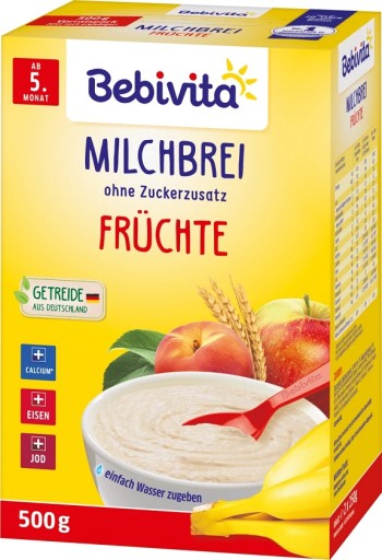 Молочна каша BEBIVITA 500 г