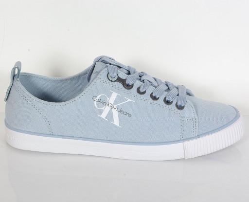 Calvin klein dora canvas trainers deals