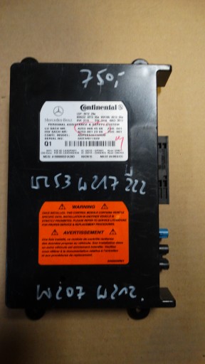 IDEALNY control unit MERCEDES W253 W217 W222 W166 1 9