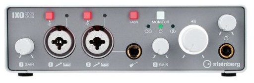 Steinberg IXO 22 ホワイト STEINBERG IXO 22 WHITE INTERFEJS AUDIO USB-C KARTA DŹWIĘKOWA