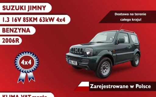 Suzuki Jimny III Standard 1.3 VVT 85KM 2006