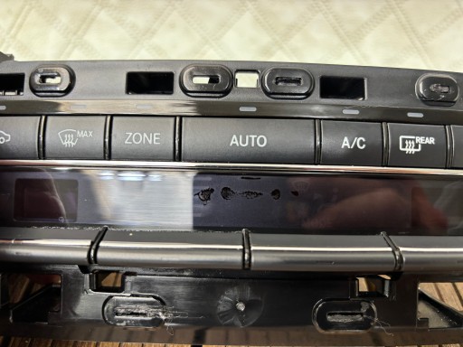 MERCEDES E-KLASA W207 09-16 PANEL of the air conditioning air conditioning devices A2129002814 OE