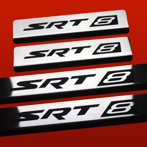 CHRYSLER 300C MK1 Боковые юбки SRT8 глянцевая нержавеющая сталь 304