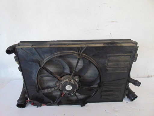 radiator KOMPLET VOLKSWAGEN GOLF VI (2008-2016) 1.6 TDI 90KM