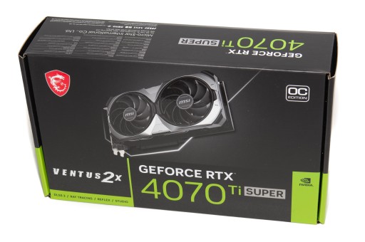Karta graficzna Nvidia GeForce MSI RTX4070Ti Super 16GB