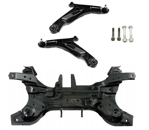 ST.RZ.HY.X00+WAHACZE+ŚRUBY2 - Балка сани рама коромисла гвинти для HYUNDAI i10 07-