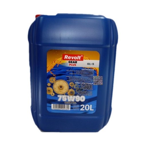 Revolt gl5 75w90 трансмісійне масло c004k20 20л