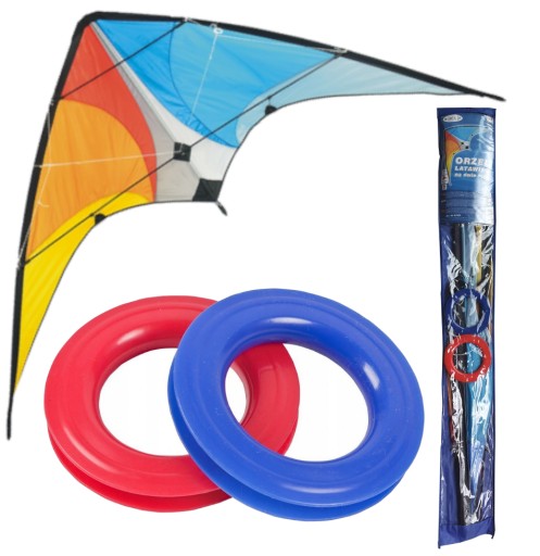 Повітряний змій ВОВК, різнокольоровий, 160 х 160 х 80 см