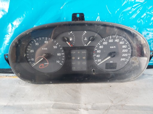 dials clock MEGANE SCENIC and 1.9 DTI 7700427896