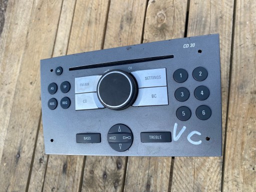 ROZKODOWANE Z PINEM RADIO OPEL VECTRA C SIGNUM 13190853