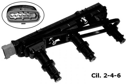 ERA-880173-ZS1 - Котушка запалювання епохи 1208210 90584337 9118115 ic071