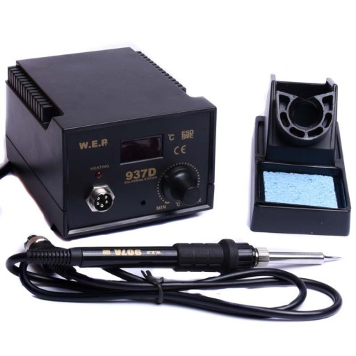 ПАЯЛЬНАЯ СТАНЦИЯ WEP937D 60ВТ С ЖК-ДИСПЛЕЕМ