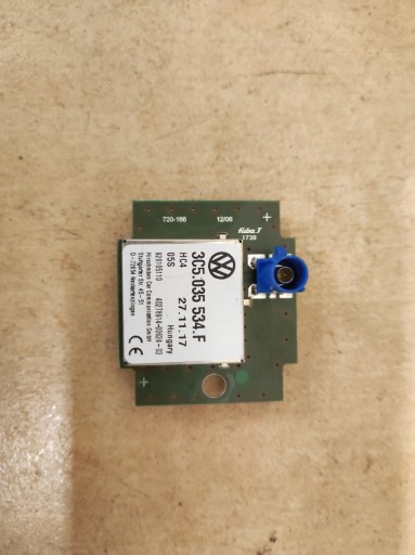 3C5035534F - Модуль антенны GPS Leon 3 III lift Cupra