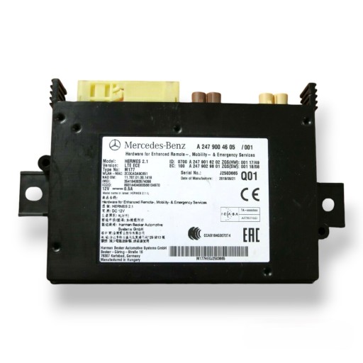 Модуль hermes 2.1 lte версія mercedes a2479004605
