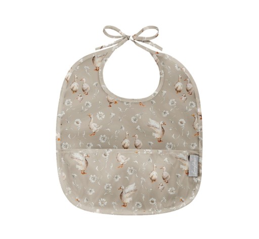 Тканинний нагрудник Baby Steps Відтінки коричневий і бежевий 1 шт.