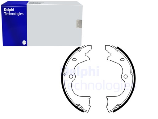 Delphi ls2173 Комплект гальмівних колодок