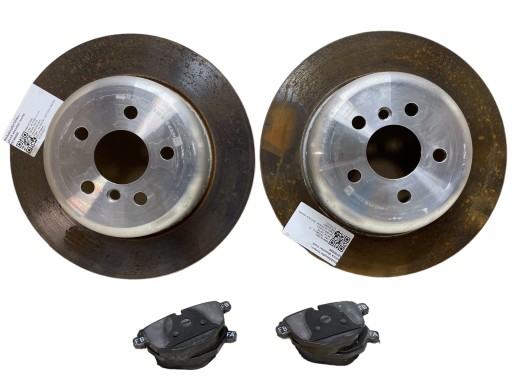 discs brake rear part left + right + plates 330X20 BMW X6 G06 LCI 2023R
