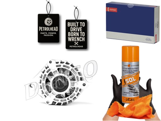 DENDAN1009#ECS-PCP+K - Генератор cadillac bls saab 9-3 9-3x 9-5 1.9d 09/04- #petrolhead pro+ kit4