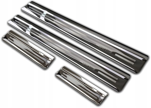 HONDA CIVIC X HATCHBACK 5D 2017 - НАКЛАДКИ НА ПОРОГИ