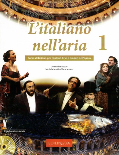 L'italiano nell'aria 1 Podręcznik + 2 CD NOWA Język włoski