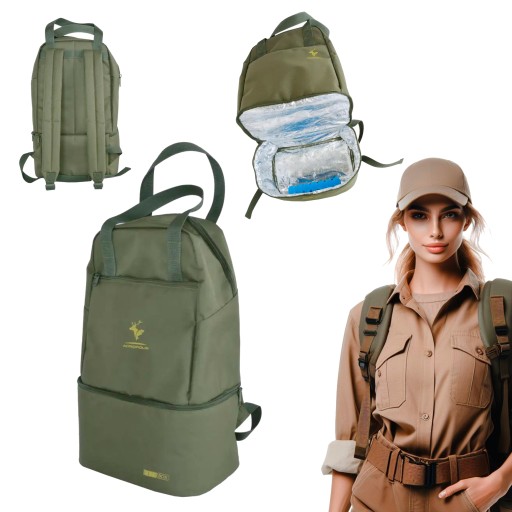 Туристичний рюкзак ACROPOLIS TRT-1 до 20 літрів кольору хакі