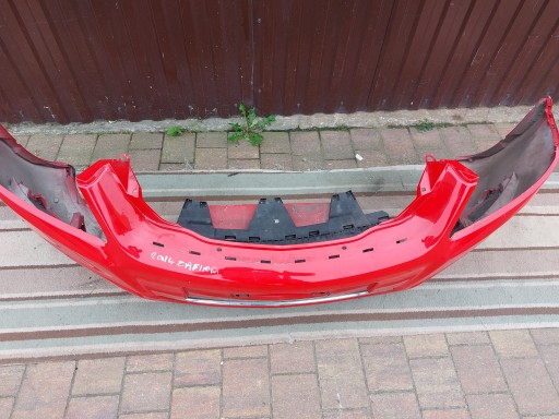 bumper front OPEL ZAFIRA B LIFT red 13r