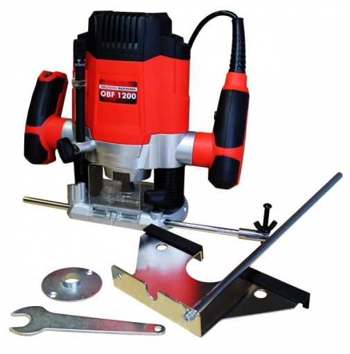 РУЧНИЙ ВЕРХШПИНДЕЛЬНИЙ ФРЕЗЕР ПО ДЕРЕВИНІ OBF1200
