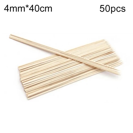 Skewer 50/100Pcs Disposable Barbecue BBQ Bamboo Skewers Meat Food