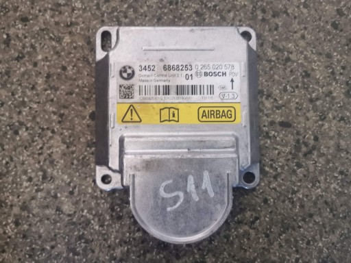 BMW F20 F21 F30 F31 модуль датчика подушки безпеки 6868253