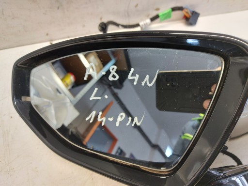 AUDI A8 D5 4N mirror left 14PIN